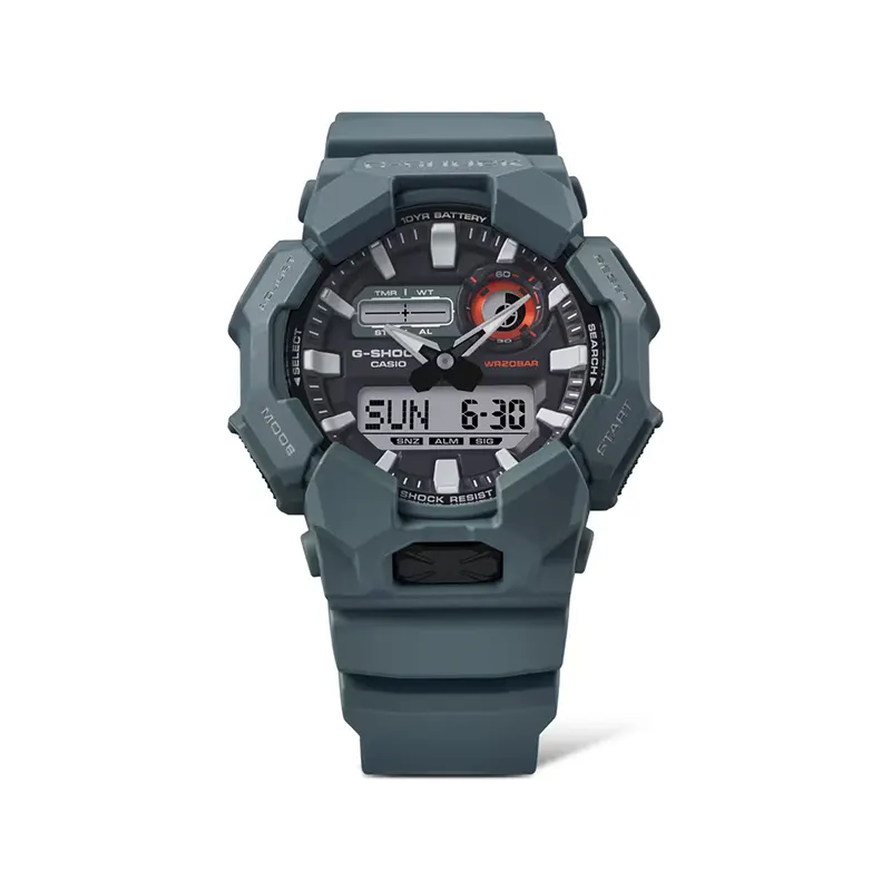 G-Shock Dual-time 10 Years Battery Dark Teal Men's Watch- GA-010-2A